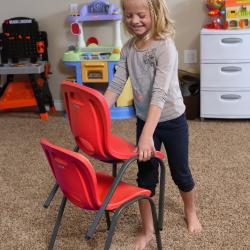 dětská židle červená LIFETIME 80511