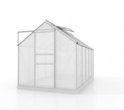 skleník VITAVIA TARGET 6200 PC 4 mm stříbrný