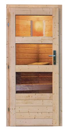 finská sauna KARIBU TORGE (86187) šedá