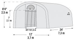 náhradní plachta pro fóliovník 3,7x7,3 m (70593EU)